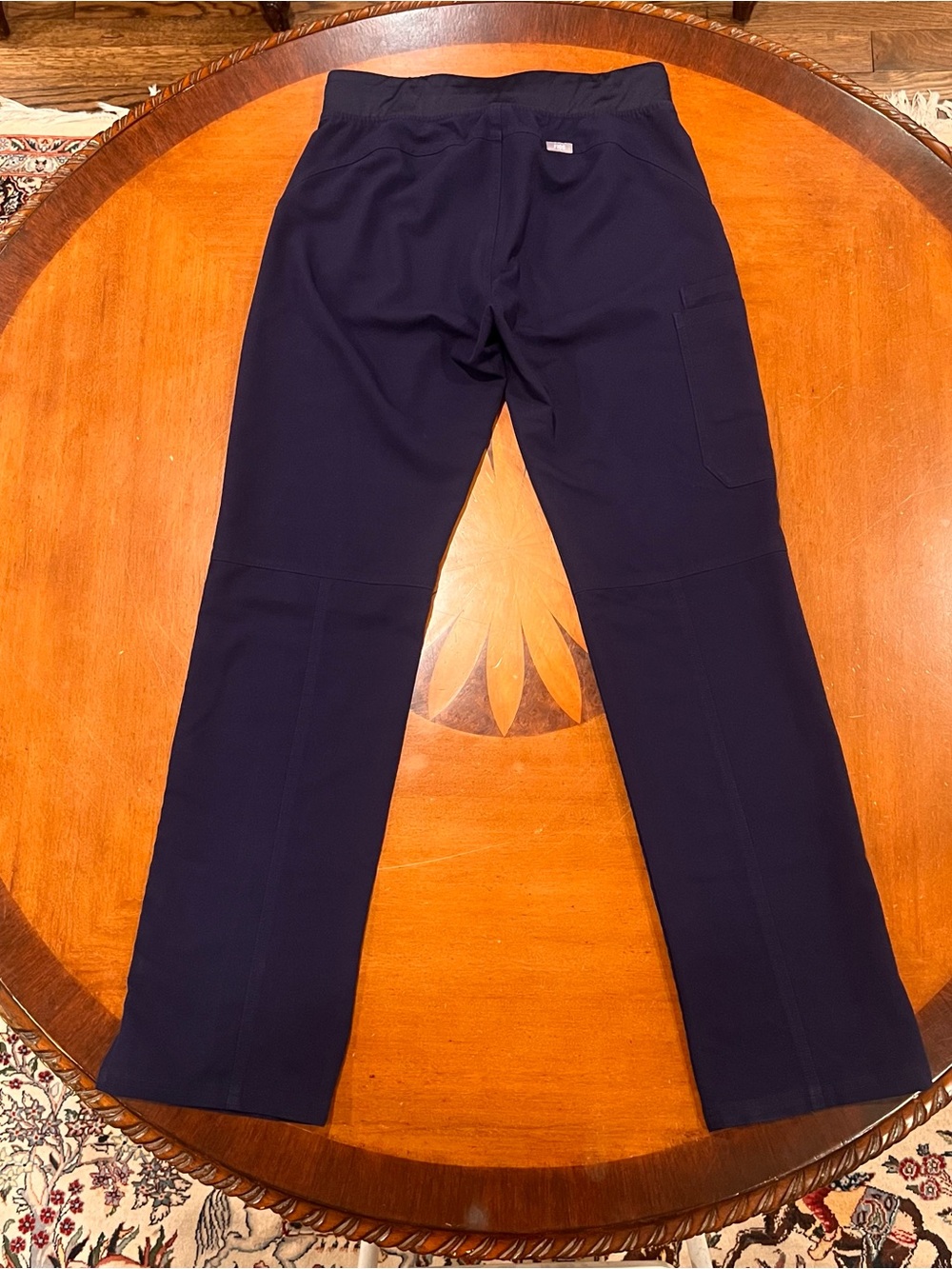 FIGS Women’s Kade Straight-Leg Scrub Pant Navy Blue ST Small Tall - Picture 5 of 16